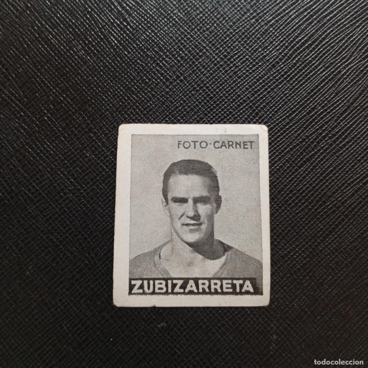 Cromos de f&uacute;tbol: ZUBIZARRETA MURCIA CISNE FOTO CARNET 42 43 CROMO FUTBOL LIGA 1942 1943 - SIN PEGAR - A137 PG20