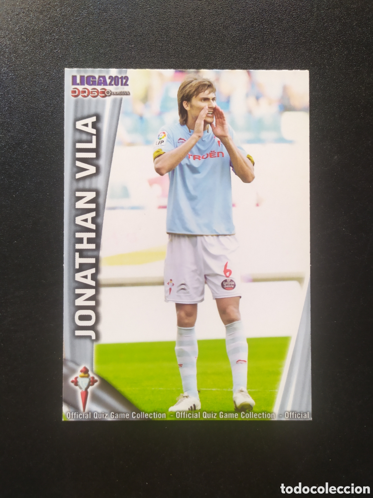 Cromos de f&uacute;tbol: Mundicromo fichas Liga 2011 2012 11 12 Jonathan Vila n&deg; 829 Celta Vigo