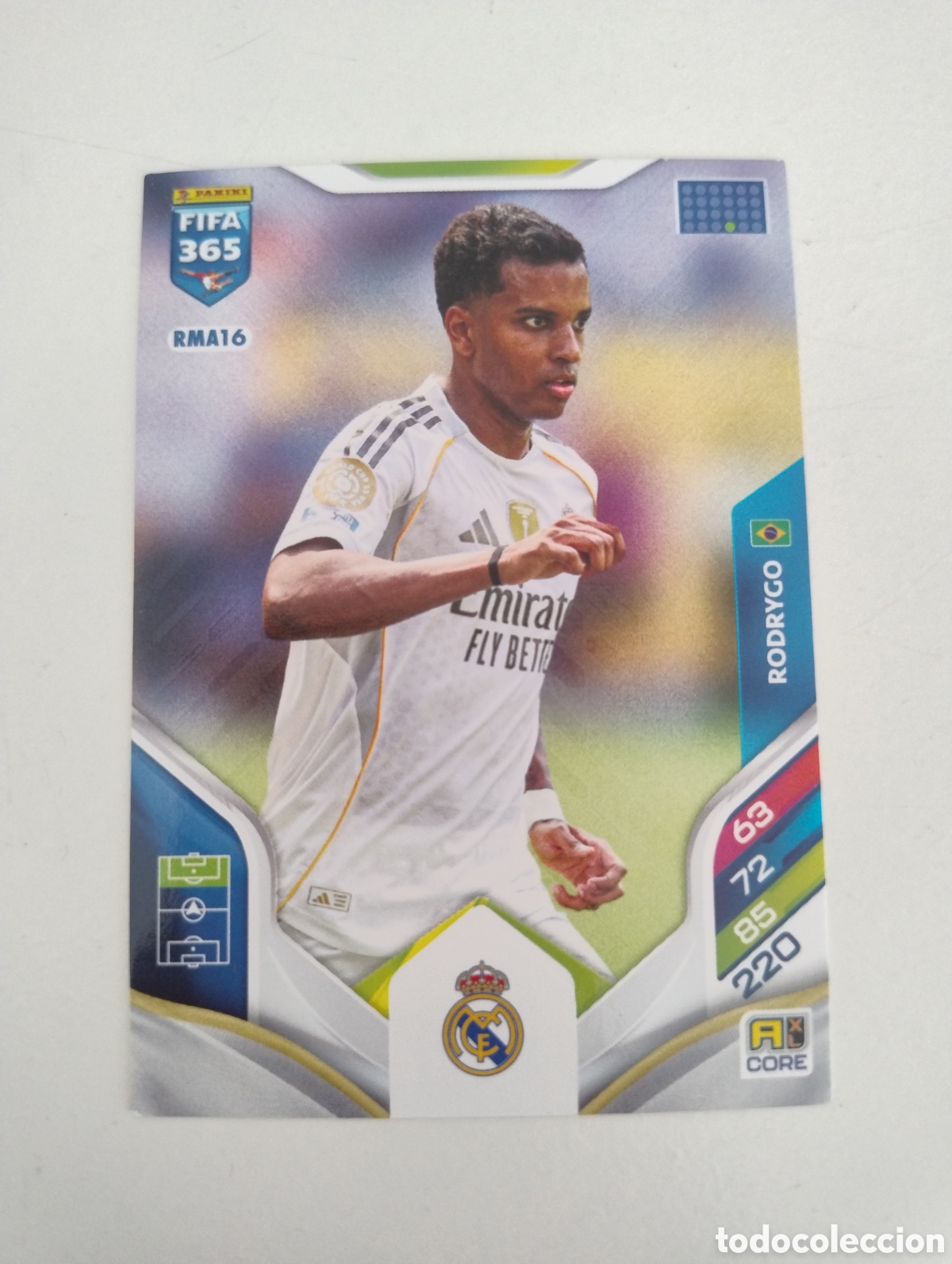 Cromos de f&uacute;tbol: RMA 16 - Rodrygo - Real Madrid - Adrenalyn XL FIFA 365 2026