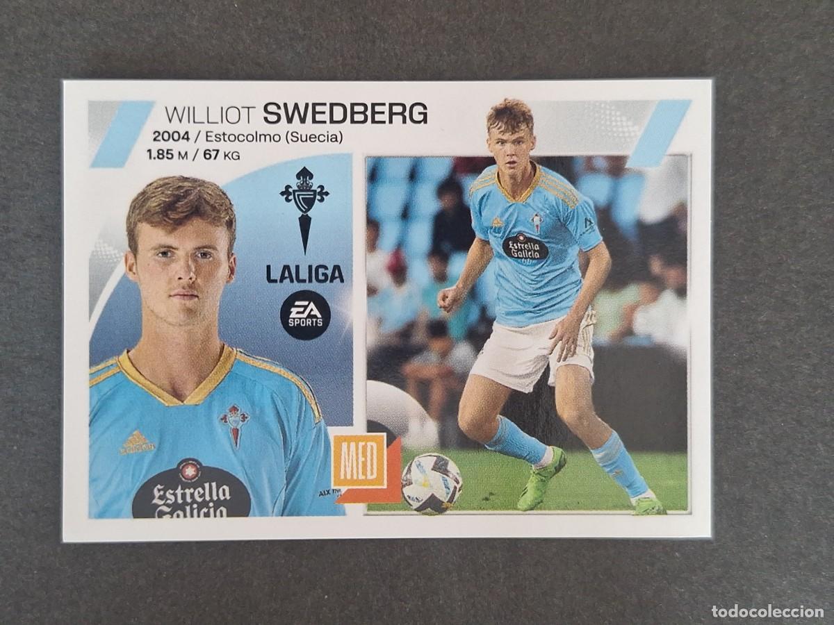 Cromos de f&uacute;tbol: L1 SWEDBERG CELTA DE VIGO COLOCA LIGA ESTE 2023 2024 23 24 NUNCA PEGADO SIN PEGAR
