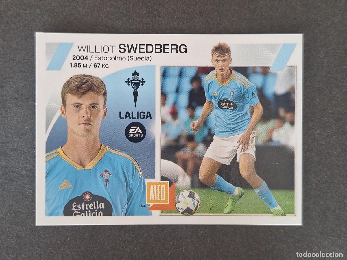 Cromos de f&uacute;tbol: L1 SWEDBERG CELTA DE VIGO COLOCA LIGA ESTE 2023 2024 23 24 NUNCA PEGADO SIN PEGAR