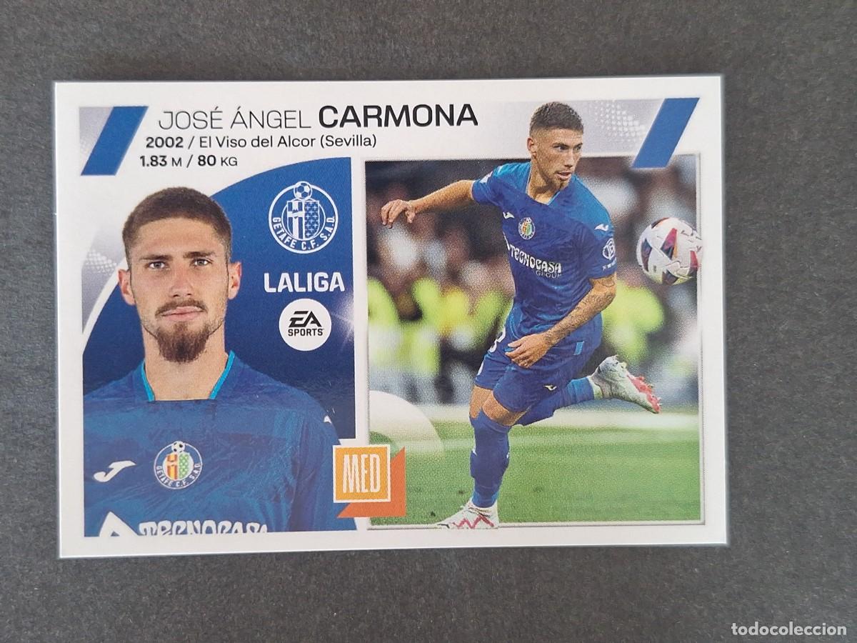 Cromos de f&uacute;tbol: L1 CARMONA GETAFE C. F. COLOCA LIGA ESTE 2023 2024 23 24 NUNCA PEGADO SIN PEGAR