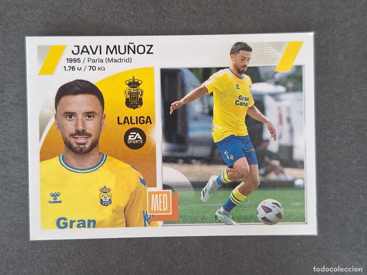 Cartes &agrave; collectionner de Football: L1 JAVI MU&Ntilde;OZ U. D. LAS PALMAS COLOCA LIGA ESTE 2023 2024 23 24 NUNCA PEGADO SIN PEGAR