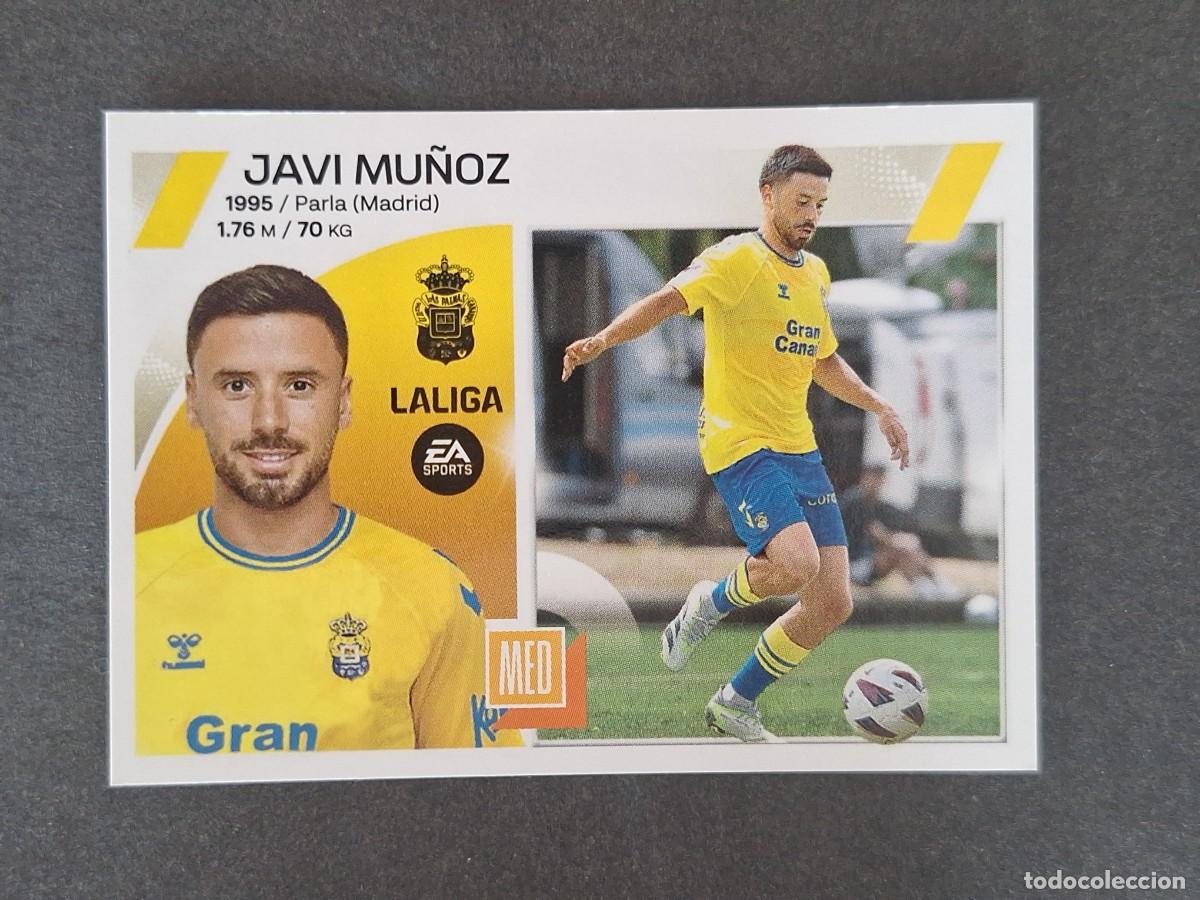 Cartes &agrave; collectionner de Football: L1 JAVI MU&Ntilde;OZ U. D. LAS PALMAS COLOCA LIGA ESTE 2023 2024 23 24 NUNCA PEGADO SIN PEGAR