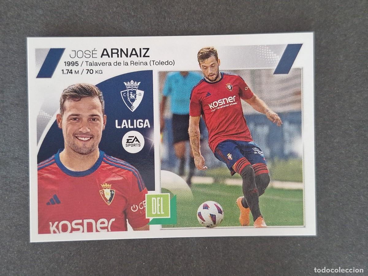 Fu&szlig;ball-Sticker: L1 ARNAIZ C. A. OSASUNA COLOCA LIGA ESTE 2023 2024 23 24 NUNCA PEGADO SIN PEGAR