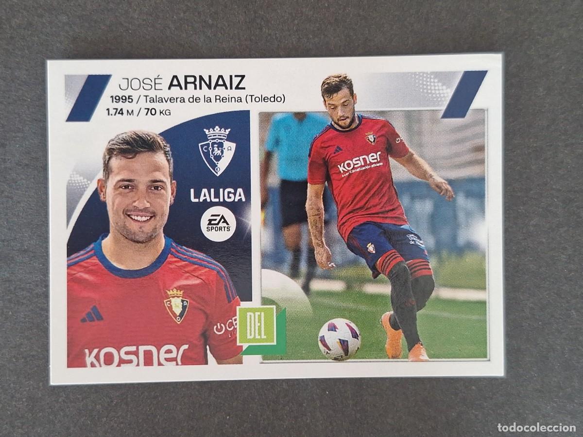 Fu&szlig;ball-Sticker: L1 ARNAIZ C. A. OSASUNA COLOCA LIGA ESTE 2023 2024 23 24 NUNCA PEGADO SIN PEGAR
