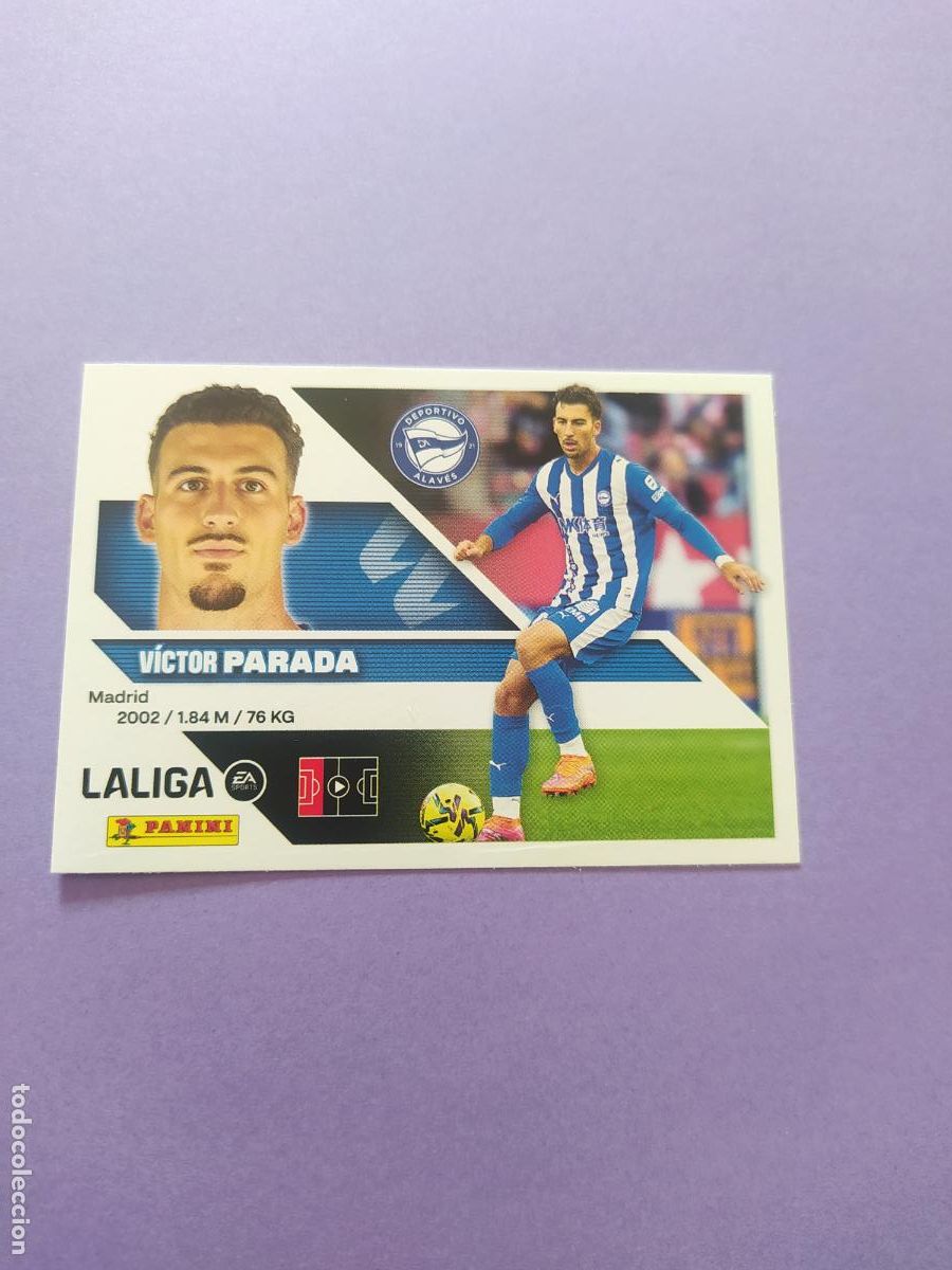 Fu&szlig;ball-Sticker: LIGA ESTE 2026 2027 26 27 NUEVO - DEPORTIVO ALAVES N&ordm; 8 PARADA