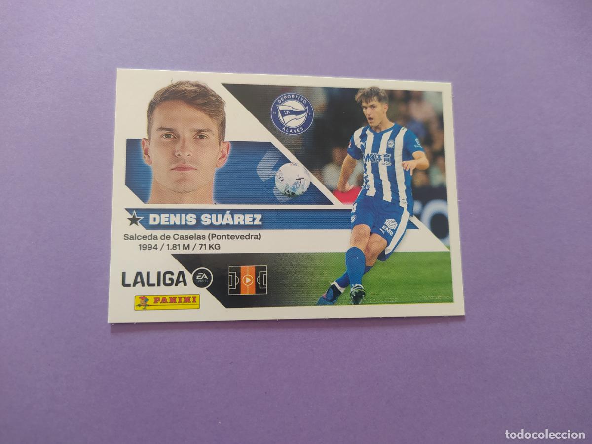Fu&szlig;ball-Sticker: LIGA ESTE 2026 2027 26 27 NUEVO - DEPORTIVO ALAVES N&ordm; 16 DENIS SUAREZ