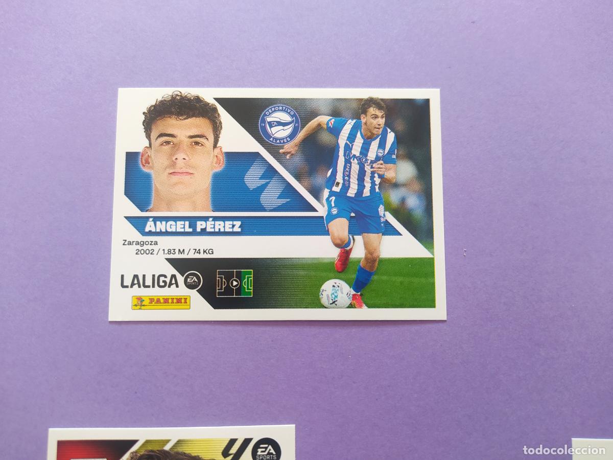 Fu&szlig;ball-Sticker: LIGA ESTE 2026 2027 26 27 NUEVO - DEPORTIVO ALAVES N&ordm; 17 ANGEL PEREZ