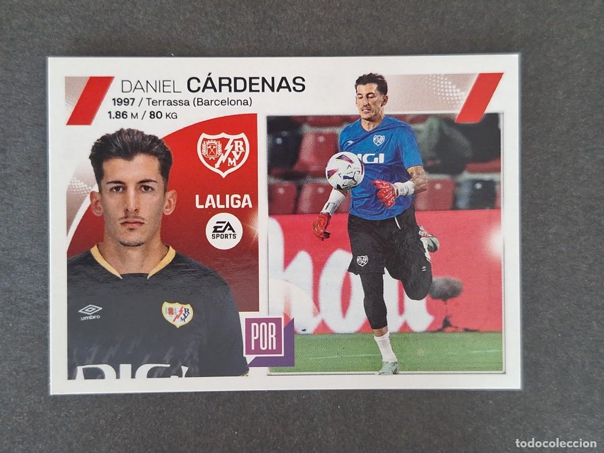 Fu&szlig;ball-Sticker: L1 CARDENAS RAYO VALLECANO COLOCA LIGA ESTE 2023 2024 23 24 NUNCA PEGADO SIN PEGAR