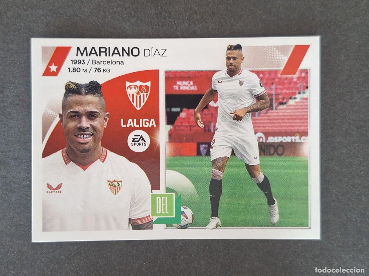 Fu&szlig;ball-Sticker: L1 MARIANO SEVILLA F. C. COLOCA LIGA ESTE 2023 2024 23 24 NUNCA PEGADO SIN PEGAR