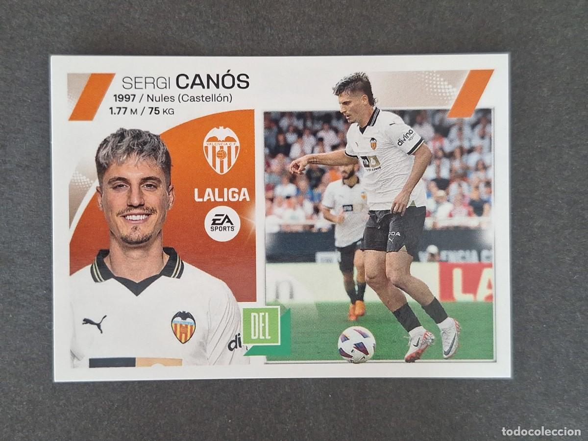 Football Stickers: L1 CANOS VALENCIA C. F. COLOCA LIGA ESTE 2023 2024 23 24 NUNCA PEGADO SIN PEGAR