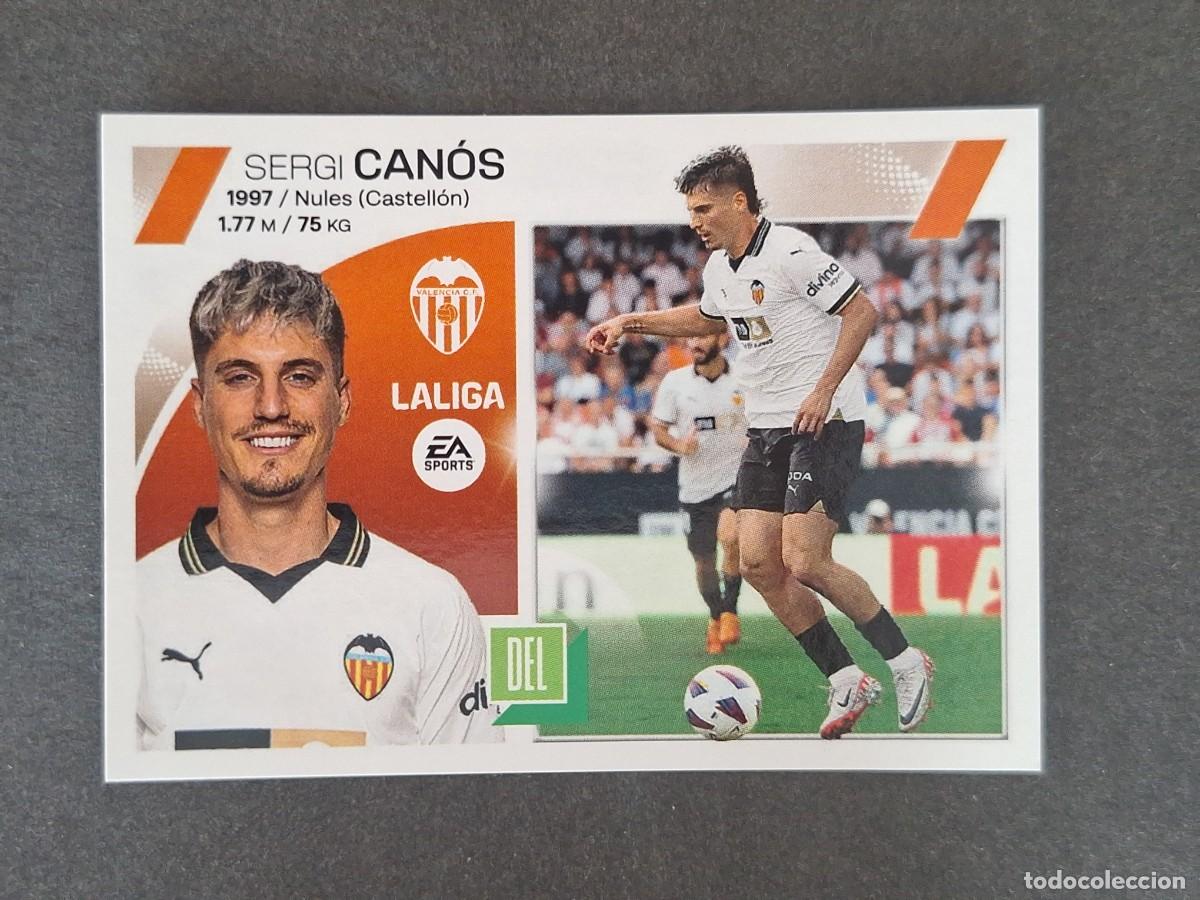 Football Stickers: L1 CANOS VALENCIA C. F. COLOCA LIGA ESTE 2023 2024 23 24 NUNCA PEGADO SIN PEGAR