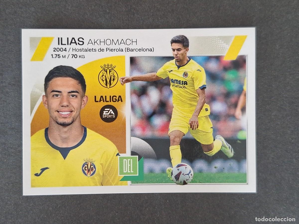 Football Stickers: L1 ILIAS VILLARREAL C. F. COLOCA LIGA ESTE 2023 2024 23 24 NUNCA PEGADO SIN PEGAR