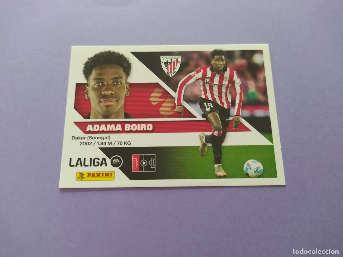 Cromos de f&uacute;tbol: LIGA ESTE 2026 2027 26 27 NUEVO - ATHLETIC CLUB DE BILBAO N&ordm; 9B ADAMA BOIRO