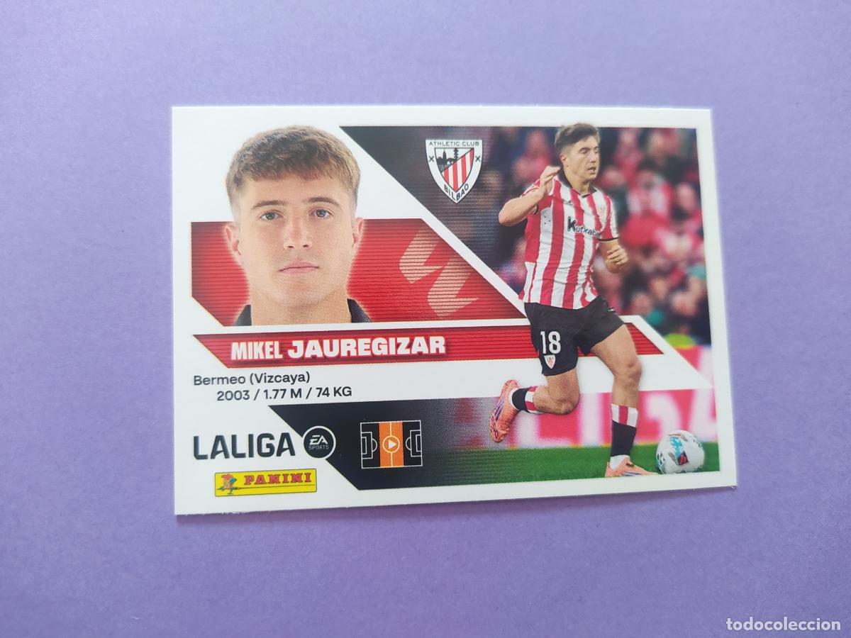 Cromos de f&uacute;tbol: LIGA ESTE 2026 2027 26 27 NUEVO - ATHLETIC CLUB DE BILBAO N&ordm; 10 JAUREGIZAR