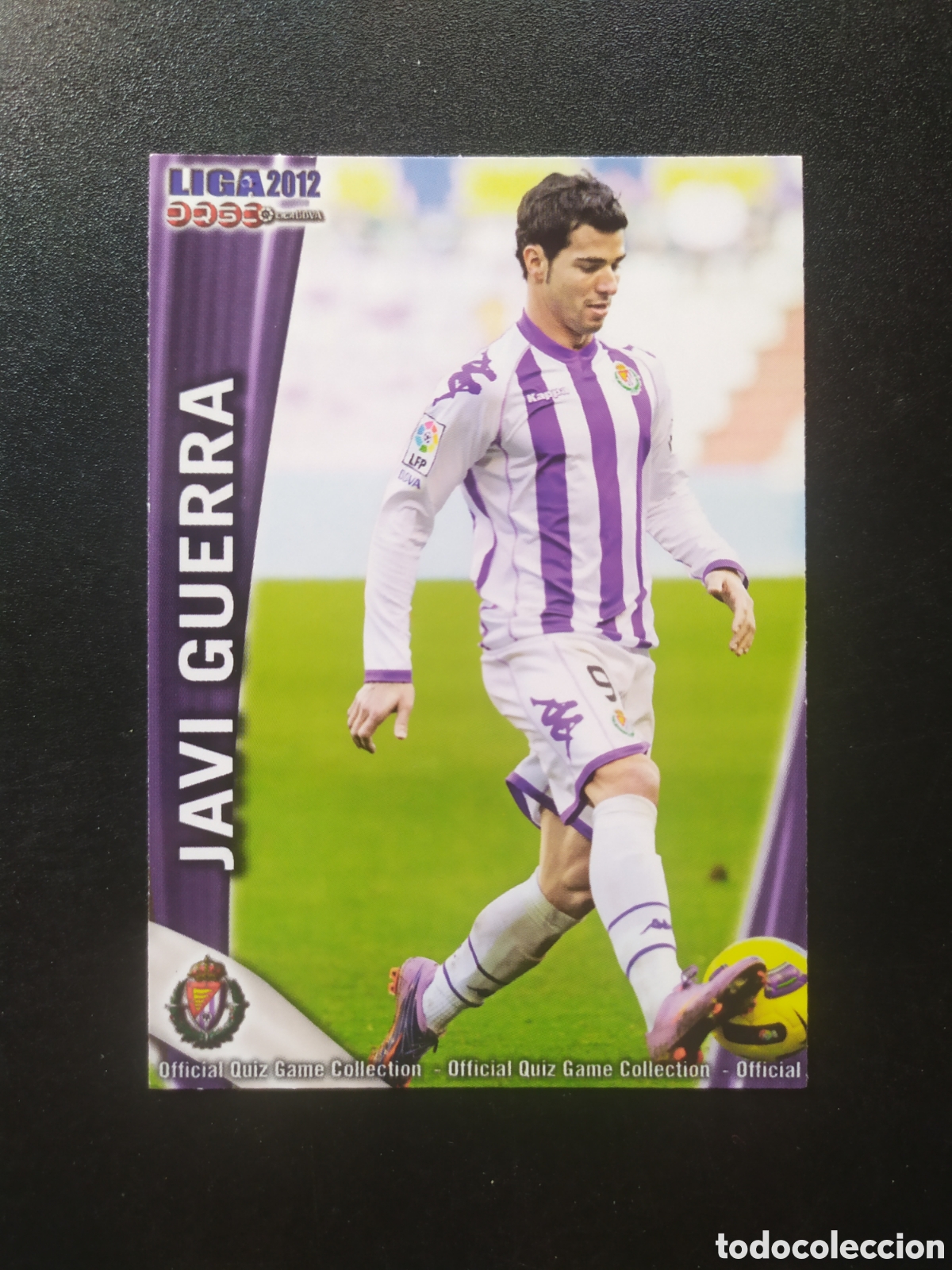 Cromos de Futebol: Mundicromo fichas Liga 2011 2012 11 12 Javi Guerra n&deg; 854 Valladolid