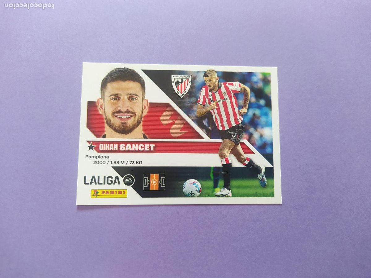 Cromos de Futebol: LIGA ESTE 2026 2027 26 27 NUEVO - ATHLETIC CLUB DE BILBAO N&ordm; 14 SANCET