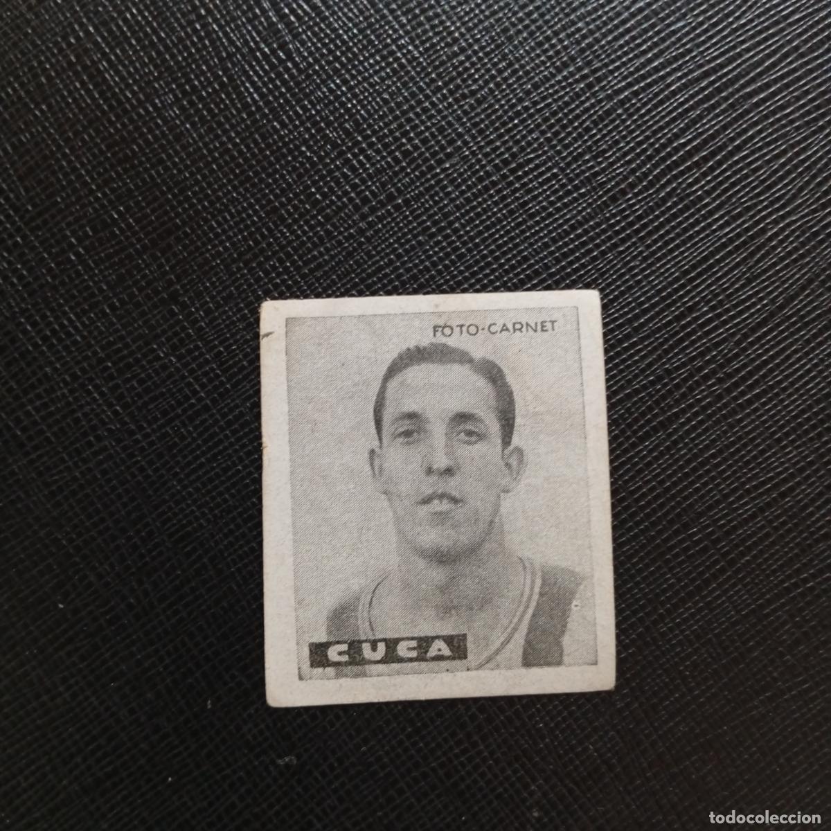 Cromos de f&uacute;tbol: CUCA DEPORTIVO CISNE FOTO CARNET 42 43 CROMO FUTBOL LIGA 1942 1943 - SIN PEGAR - A116 PG1