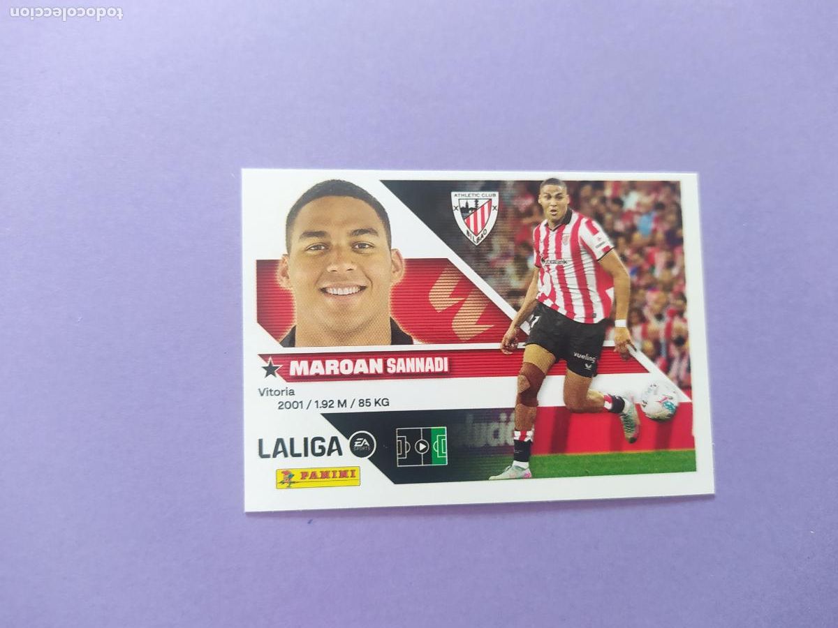 Cromos de f&uacute;tbol: LIGA ESTE 2026 2027 26 27 NUEVO - ATHLETIC CLUB DE BILBAO N&ordm; 17B MAROAN