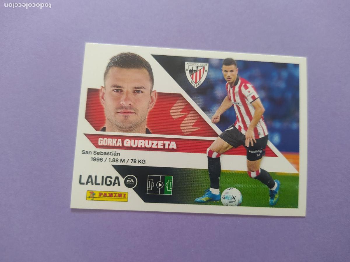 Cromos de f&uacute;tbol: LIGA ESTE 2026 2027 26 27 NUEVO - ATHLETIC CLUB DE BILBAO N&ordm; 20 GURUZETA