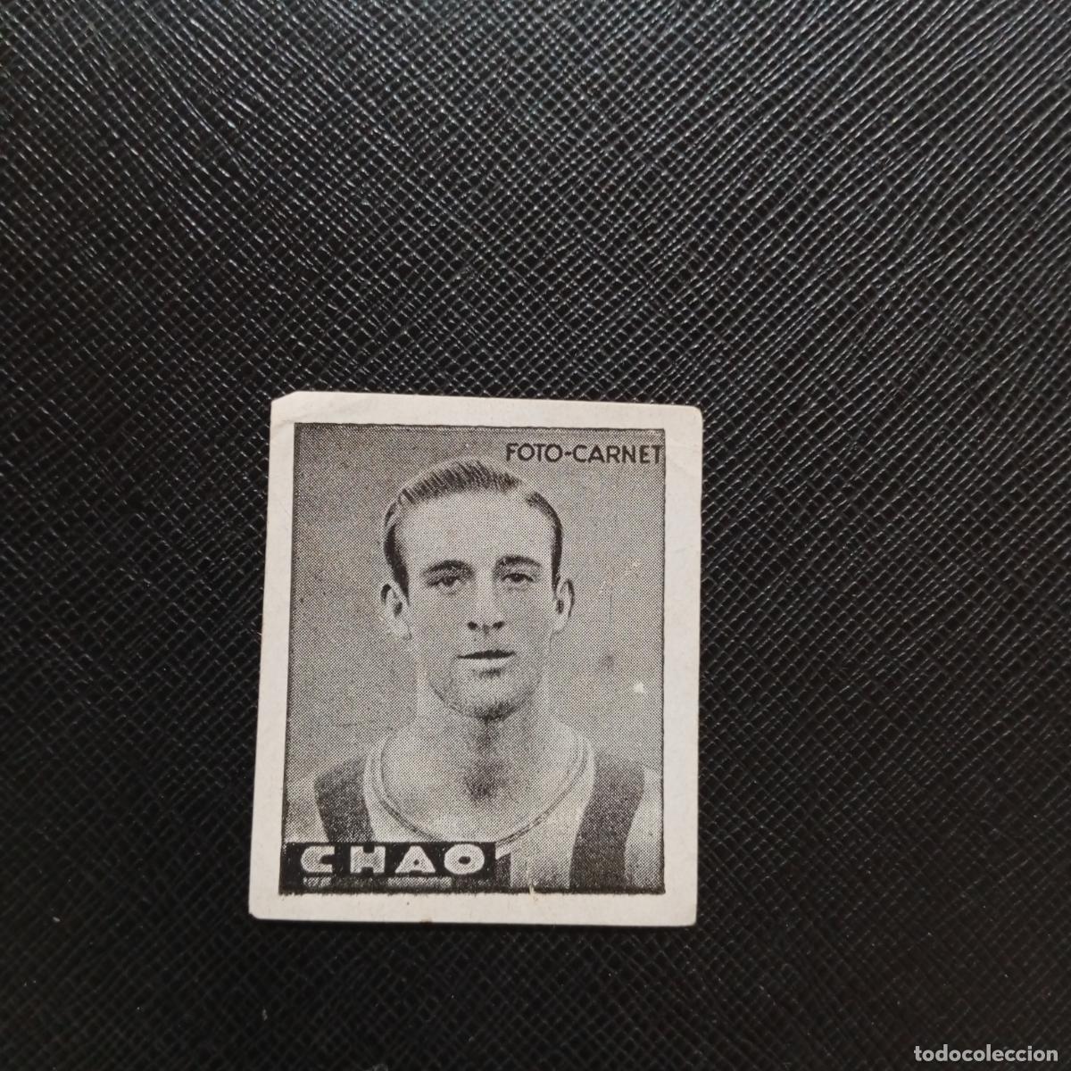 Cromos de f&uacute;tbol: CHAO DEPORTIVO CISNE FOTO CARNET 42 43 CROMO FUTBOL LIGA 1942 1943 - SIN PEGAR - A116 PG2