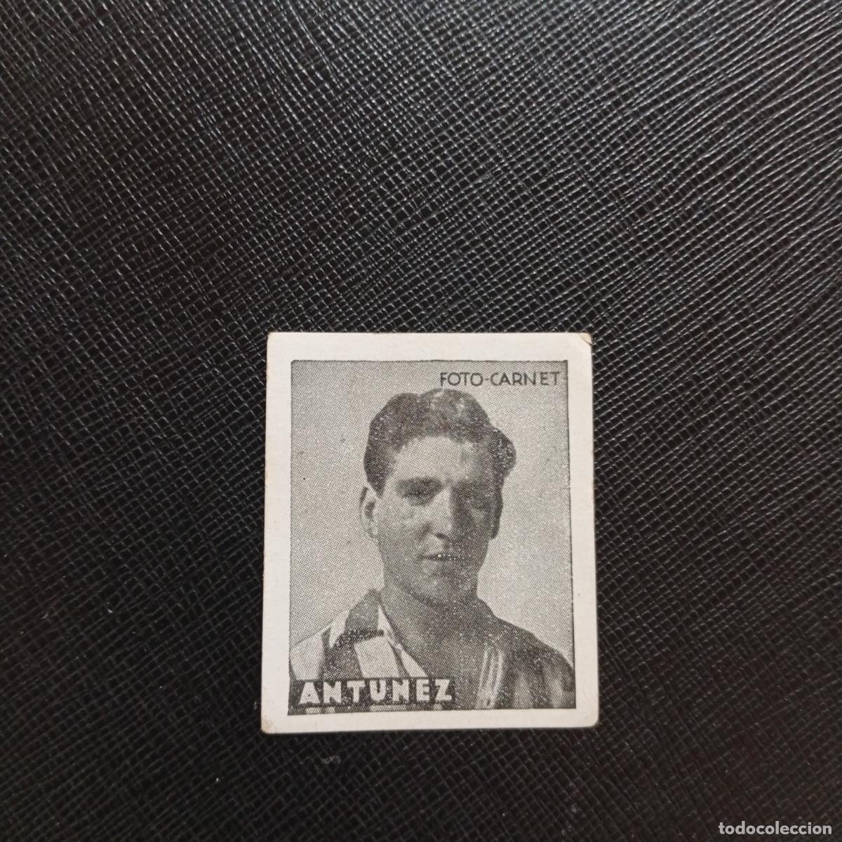 Cartes &agrave; collectionner de Football: ANTUNEZ REAL BETIS CISNE FOTO CARNET 42 43 CROMO FUTBOL LIGA 1942 1943 - SIN PEGAR - A116 PG2