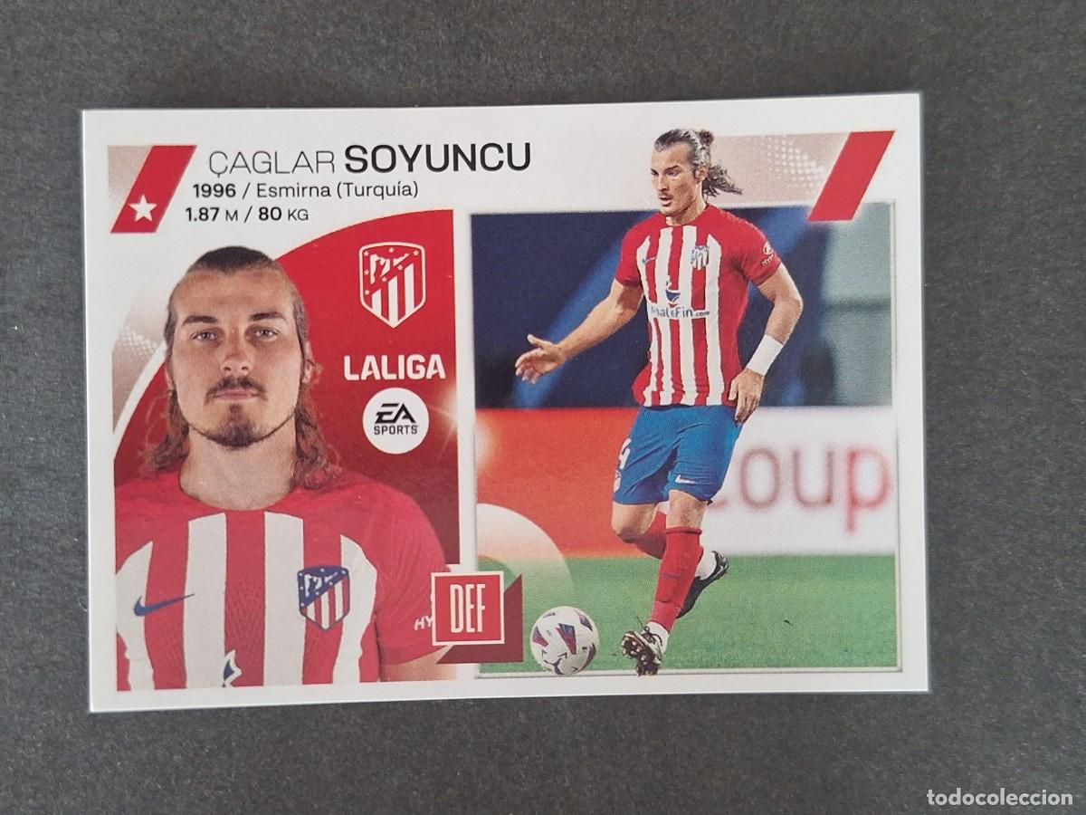 Cartes &agrave; collectionner de Football: L1 SOYUNCU ATLETICO DE MADRID FICHAJE 5 LIGA ESTE 2023 2024 23 24 NUNCA PEGADO SIN PEGAR