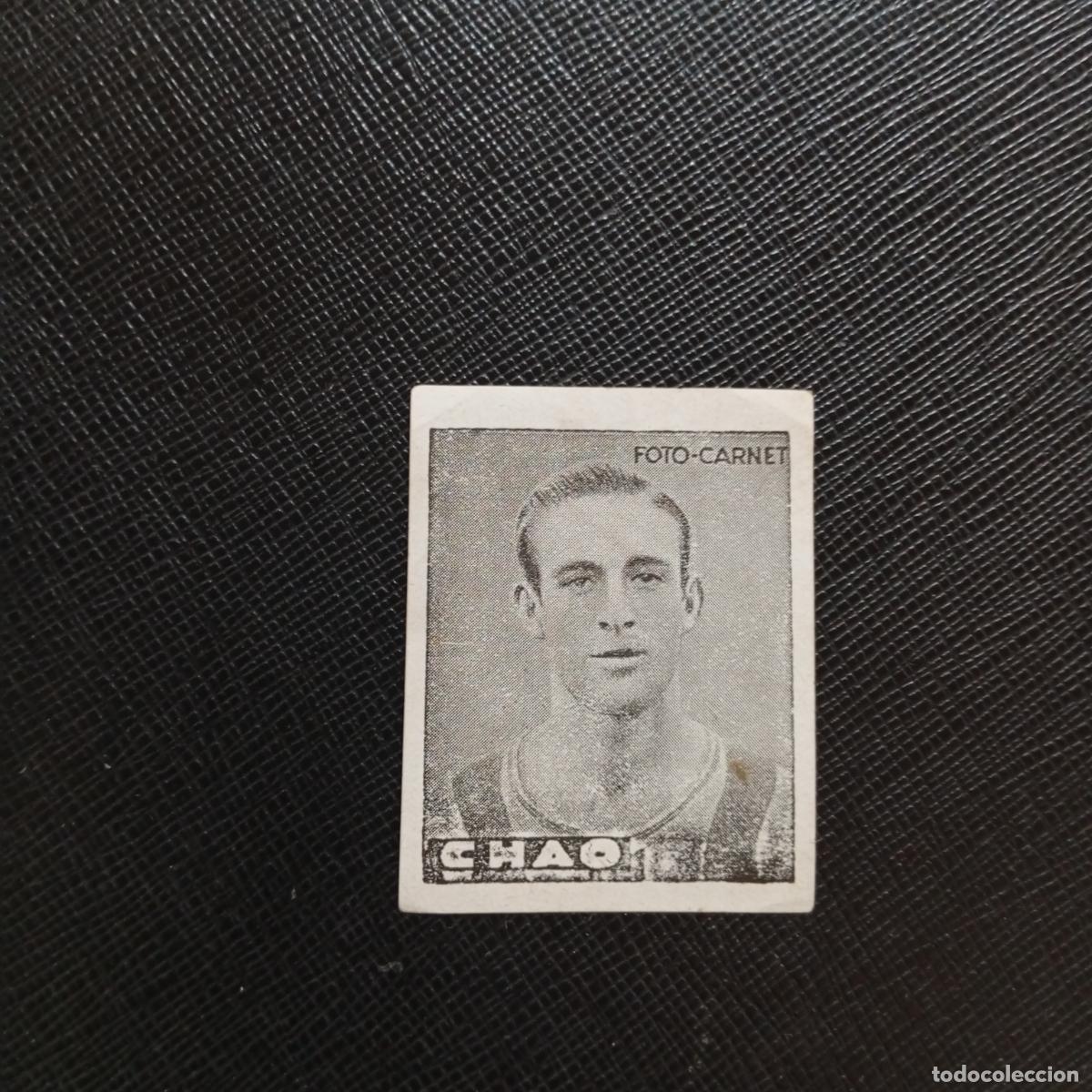 Cartes &agrave; collectionner de Football: CHAO DEPORTIVO CISNE FOTO CARNET 42 43 CROMO FUTBOL LIGA 1942 1943 - SIN PEGAR - A116 PG2 B