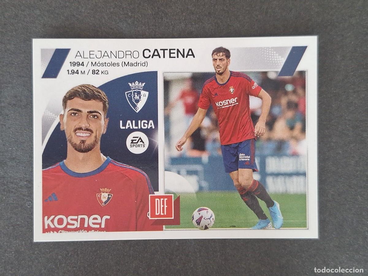 Cartes &agrave; collectionner de Football: L1 CATENA C. A. OSASUNA FICHAJE 6 LIGA ESTE 2023 2024 23 24 NUNCA PEGADO SIN PEGAR