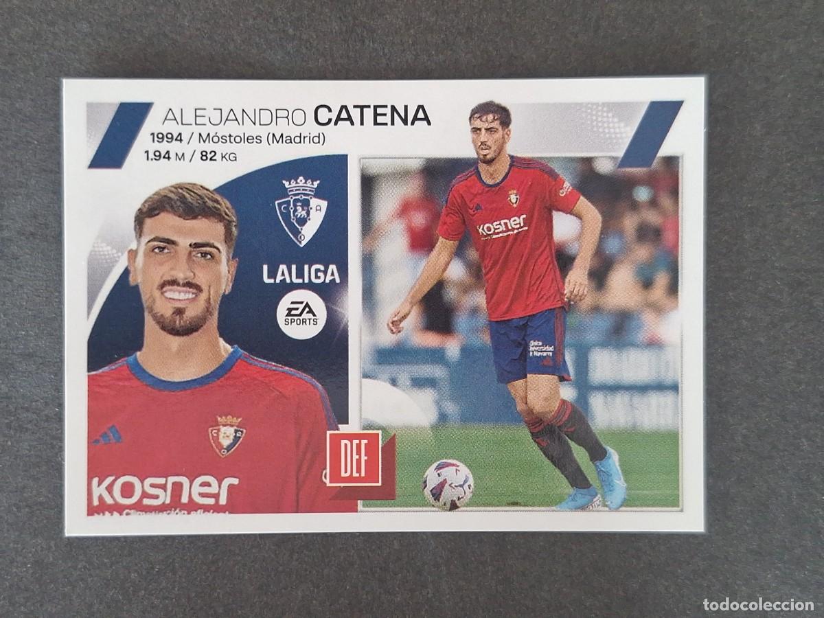 Cartes &agrave; collectionner de Football: L1 CATENA C. A. OSASUNA FICHAJE 6 LIGA ESTE 2023 2024 23 24 NUNCA PEGADO SIN PEGAR