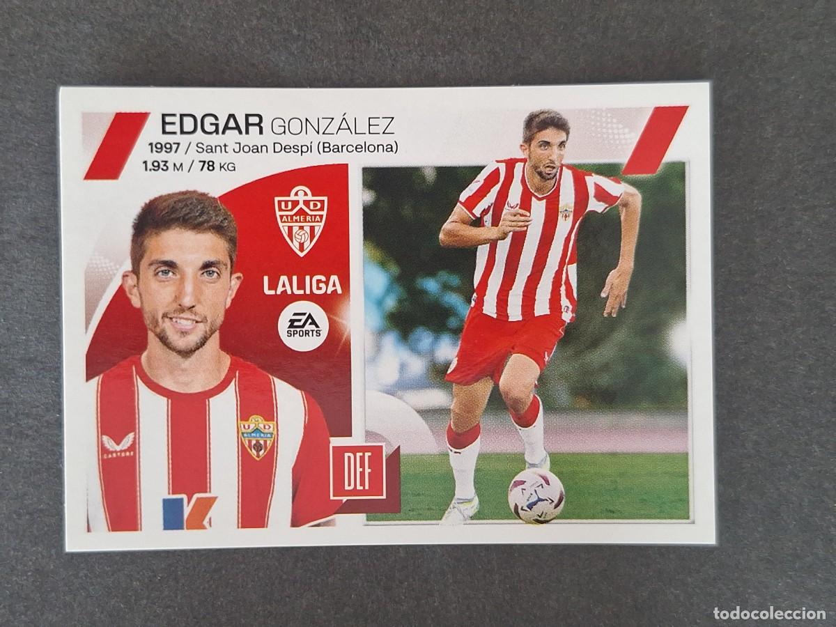 Football Stickers: L1 EDGAR U. D. ALMERIA FICHAJE 7 LIGA ESTE 2023 2024 23 24 NUNCA PEGADO SIN PEGAR