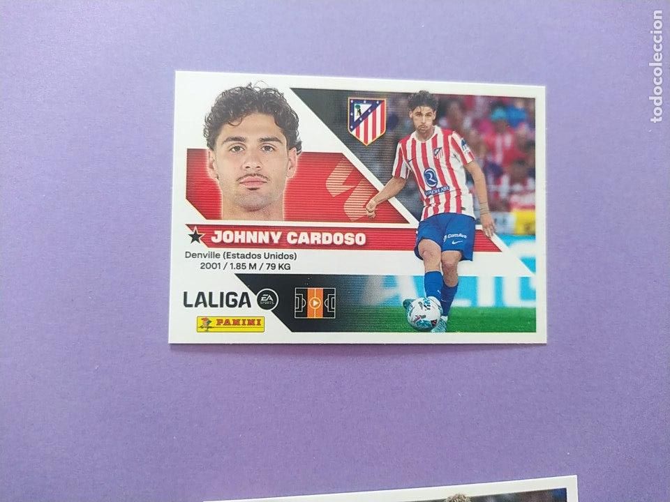 Cromos de f&uacute;tbol: LIGA ESTE 2026 2027 26 27 NUEVO - ATLETICO DE MADRID N&ordm; 13 JONNY CARDOSO