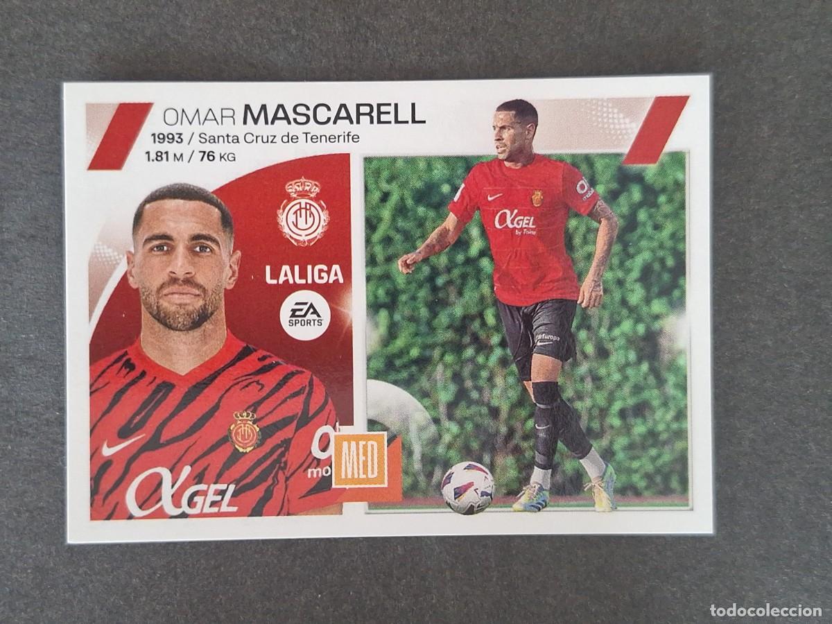 Cromos de f&uacute;tbol: L1 MASCARELL R. C. D. MALLORCA FICHAJE 13 LIGA ESTE 2023 2024 23 24 NUNCA PEGADO SIN PEGAR