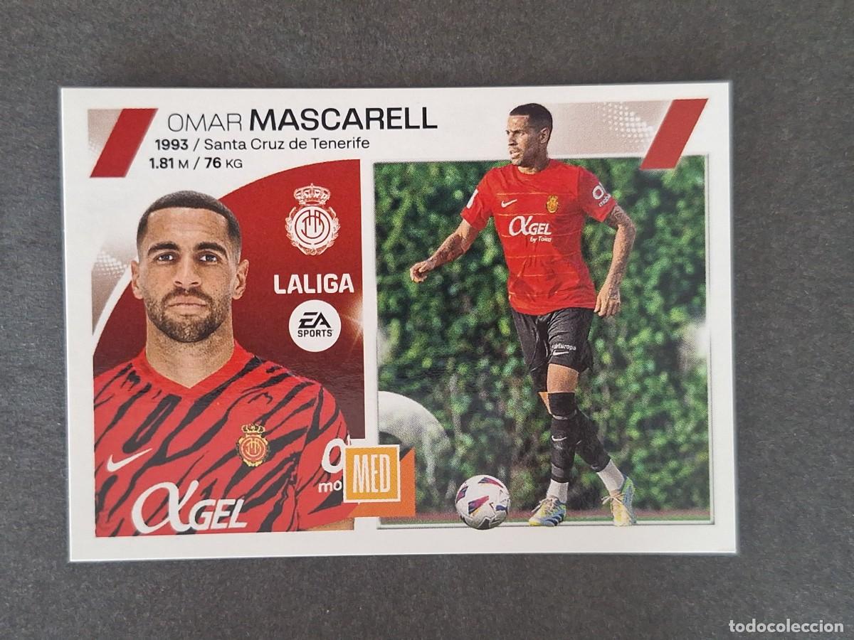 Cromos de f&uacute;tbol: L1 MASCARELL R. C. D. MALLORCA FICHAJE 13 LIGA ESTE 2023 2024 23 24 NUNCA PEGADO SIN PEGAR