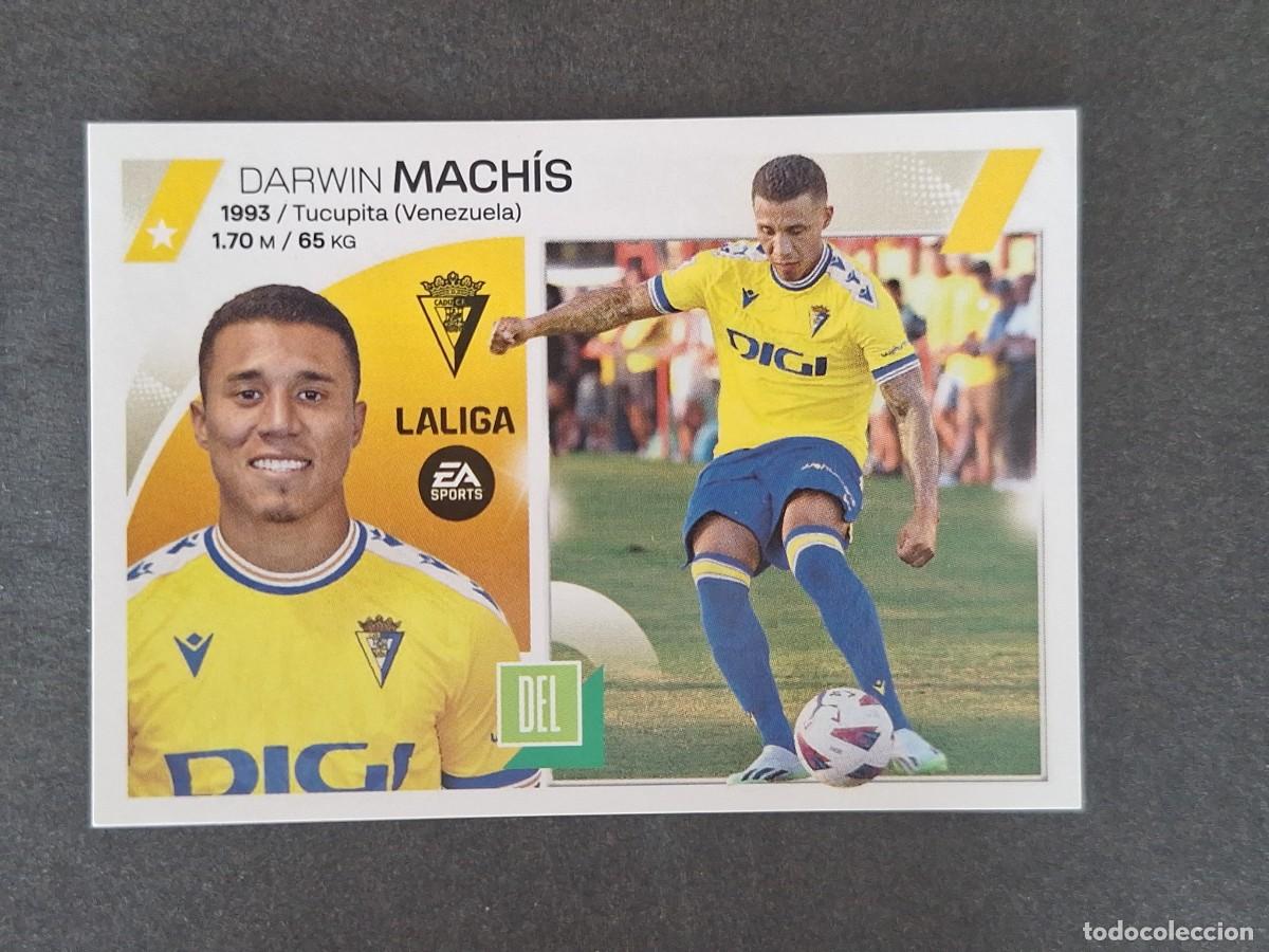 Cromos de f&uacute;tbol: L1 MACHIS CADIZ C. F. FICHAJE 15 LIGA ESTE 2023 2024 23 24 NUNCA PEGADO SIN PEGAR
