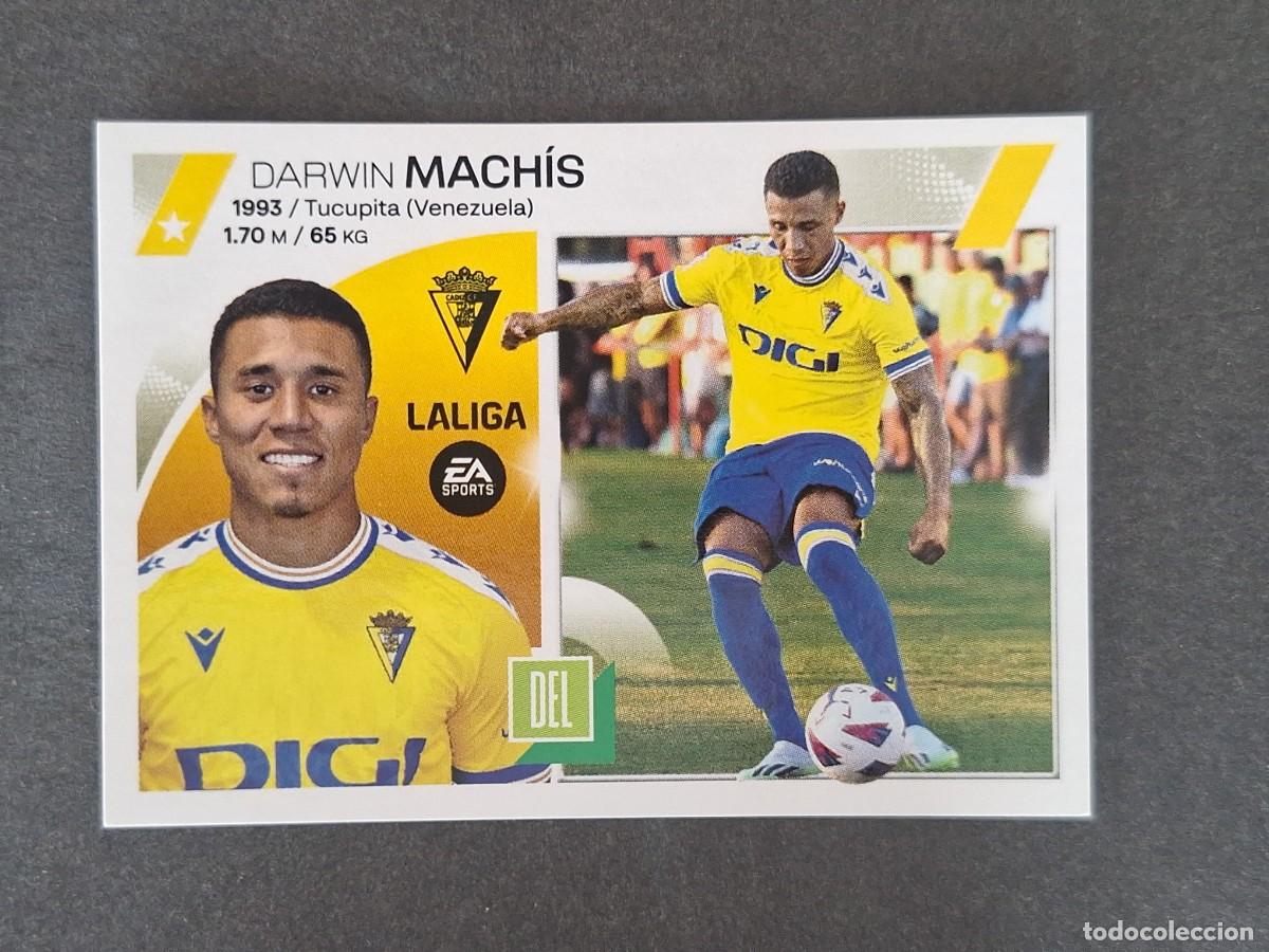 Cromos de f&uacute;tbol: L1 MACHIS CADIZ C. F. FICHAJE 15 LIGA ESTE 2023 2024 23 24 NUNCA PEGADO SIN PEGAR