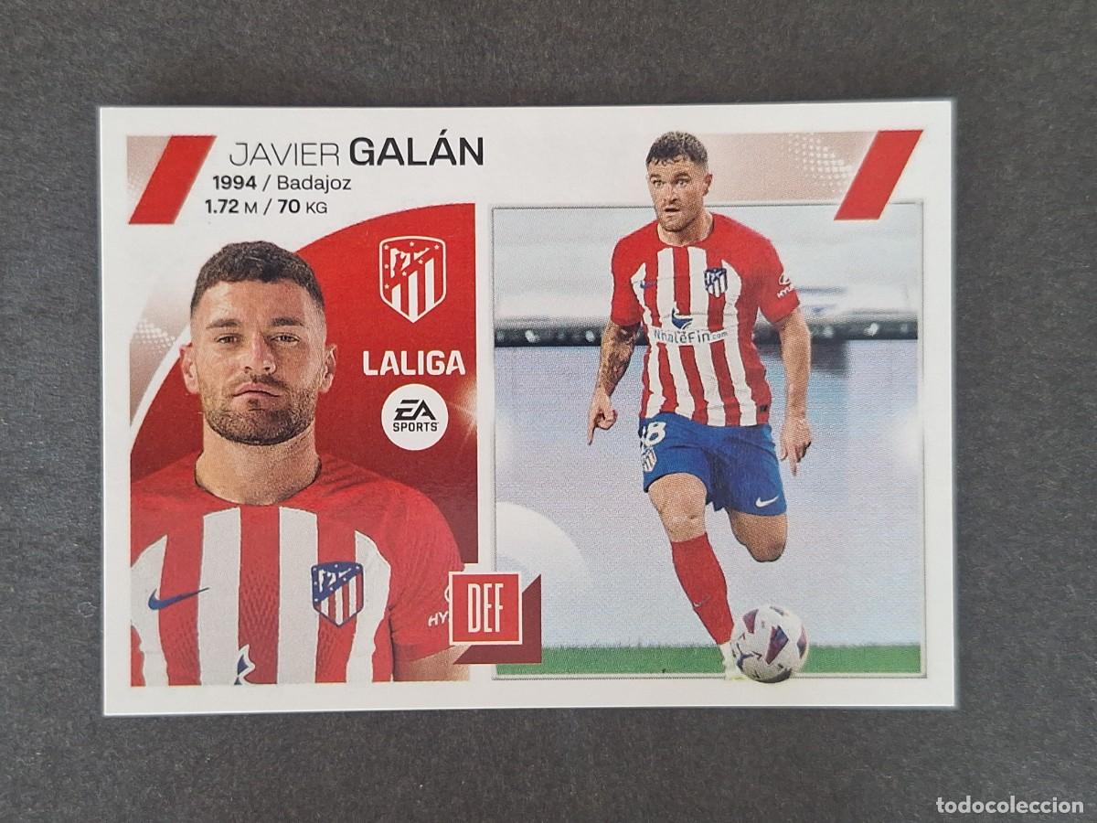 Cartes &agrave; collectionner de Football: L1 GALAN ATLETICO DE MADRID FICHAJE 16 LIGA ESTE 2023 2024 23 24 NUNCA PEGADO SIN PEGAR