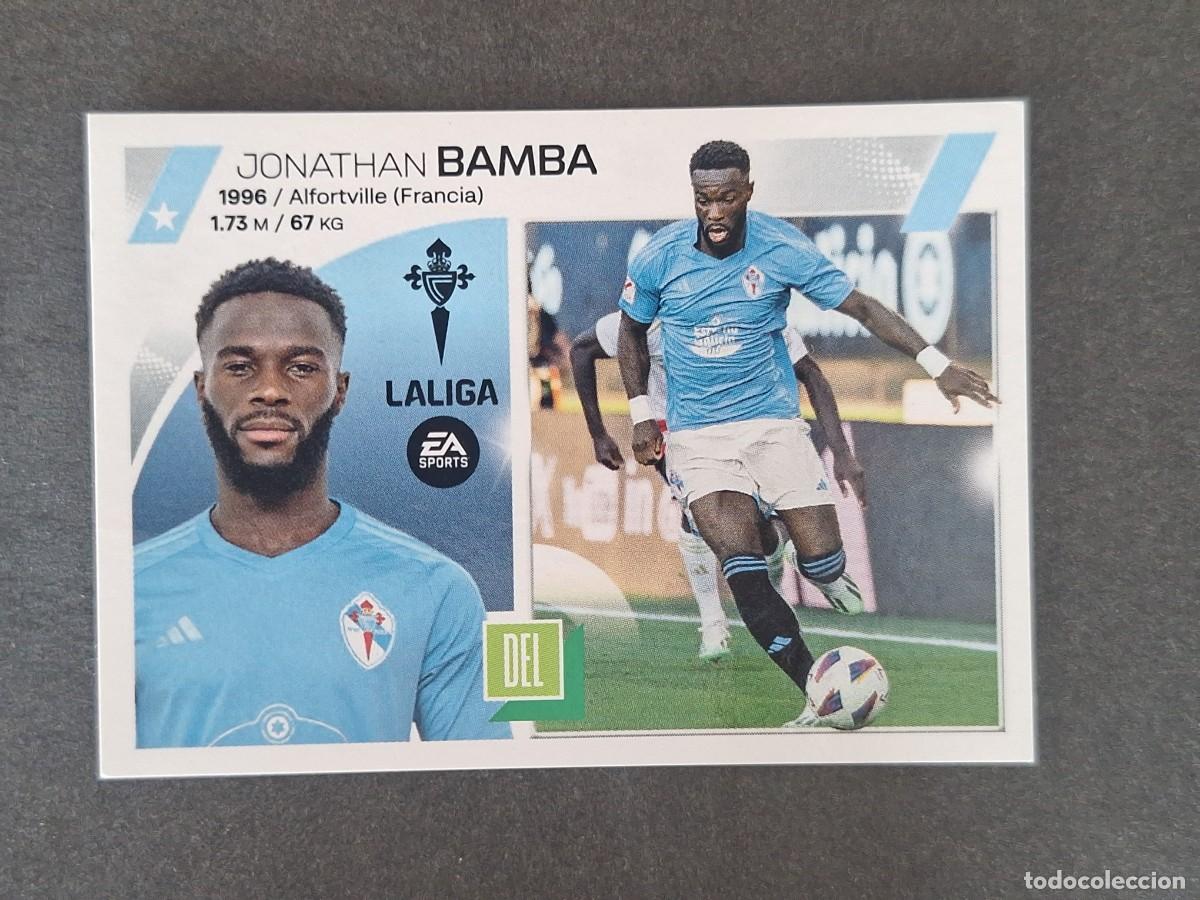 Cromos de f&uacute;tbol: L1 BAMBA CELTA DE VIGO FICHAJE 22 LIGA ESTE 2023 2024 23 24 NUNCA PEGADO SIN PEGAR
