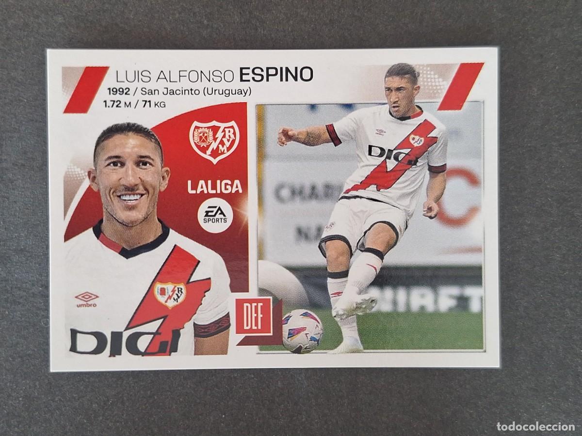 Cromos de f&uacute;tbol: L1 ESPINO RAYO VALLECANO FICHAJE 25 LIGA ESTE 2023 2024 23 24 NUNCA PEGADO SIN PEGAR