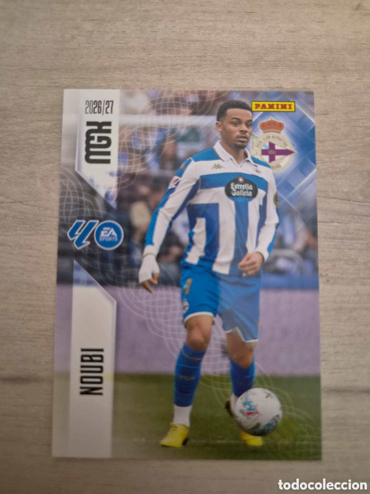 Cromos de f&uacute;tbol: N&deg;132 Deportivo La Coru&ntilde;a Noubi Megacracks 26/27