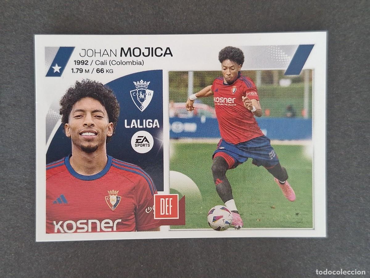 Figurine di Calcio: L1 MOJICA C. A. OSASUNA FICHAJE 30 LIGA ESTE 2023 2024 23 24 NUNCA PEGADO SIN PEGAR