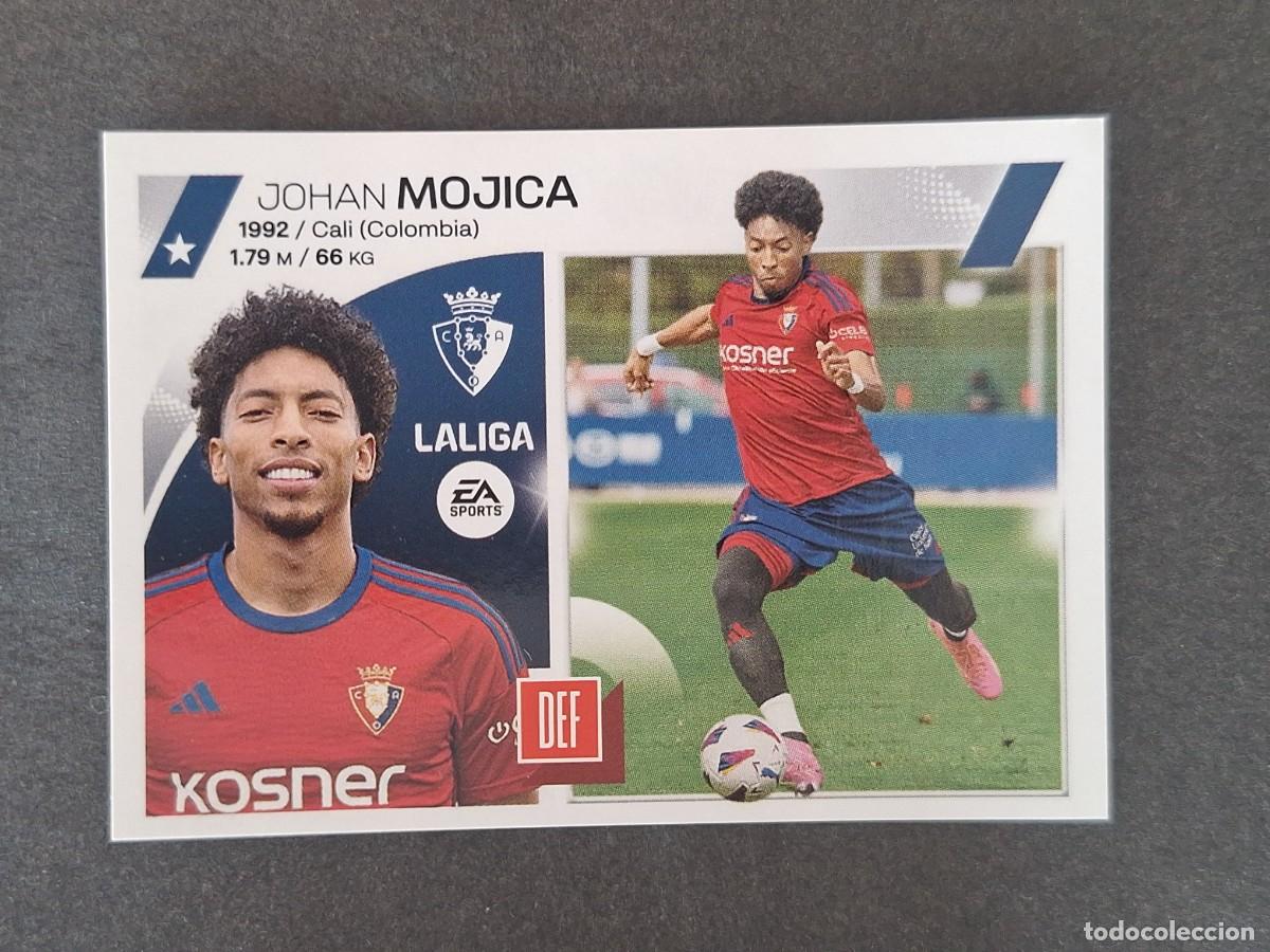 Figurine di Calcio: L1 MOJICA C. A. OSASUNA FICHAJE 30 LIGA ESTE 2023 2024 23 24 NUNCA PEGADO SIN PEGAR