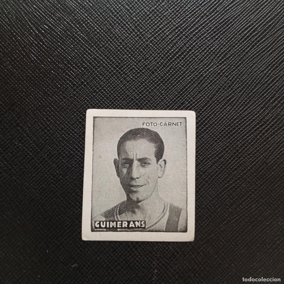 Cromos de Futebol: GUIMERANS DEPORTIVO CISNE FOTO CARNET 42 43 CROMO FUTBOL LIGA 1942 1943 - SIN PEGAR - A116 PG15