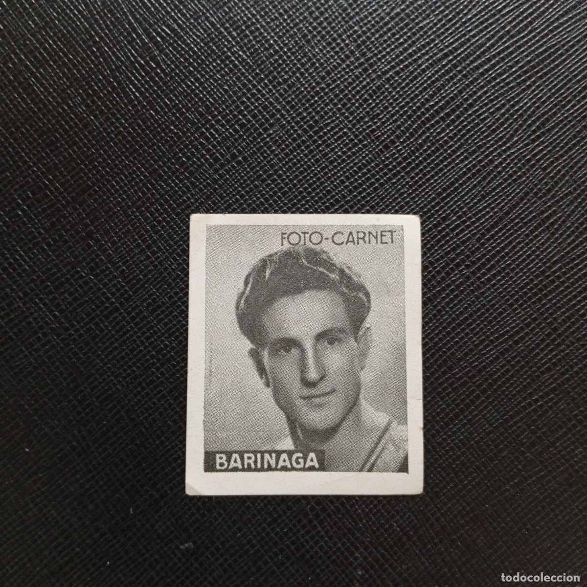 Cromos de Futebol: BARINAGA VALLADOLID CISNE FOTO CARNET 42 43 CROMO FUTBOL LIGA 1942 1943 - SIN PEGAR - A116 PG15