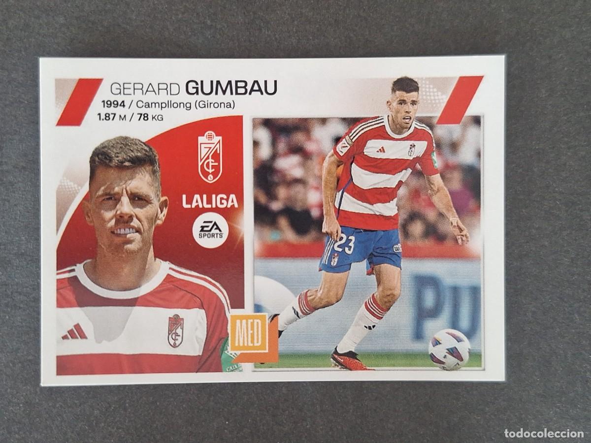 Cromos de Futebol: L1 GUMBAU GRANADA C. F. FICHAJE 33 LIGA ESTE 2023 2024 23 24 NUNCA PEGADO SIN PEGAR
