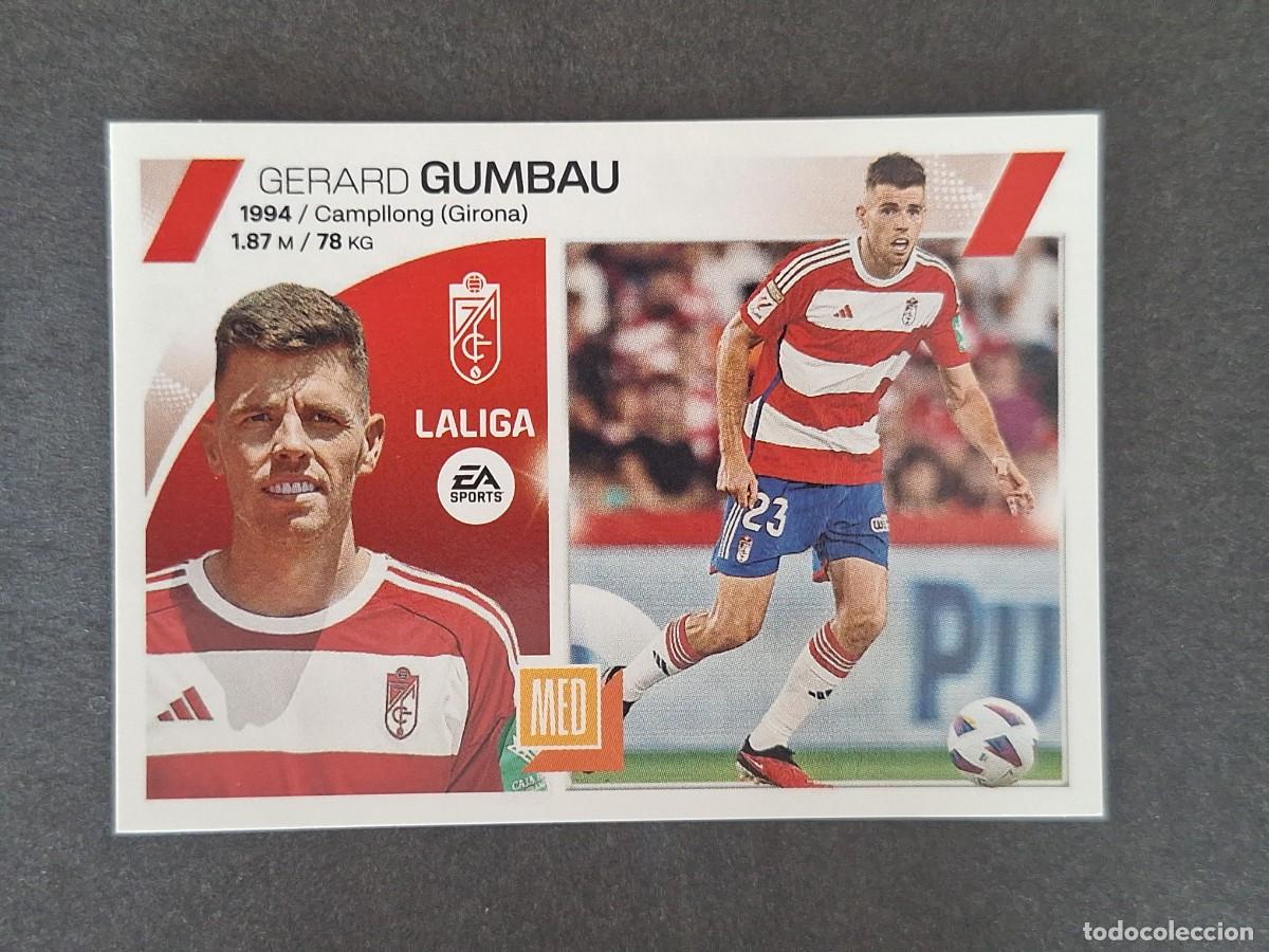 Cromos de Futebol: L1 GUMBAU GRANADA C. F. FICHAJE 33 LIGA ESTE 2023 2024 23 24 NUNCA PEGADO SIN PEGAR