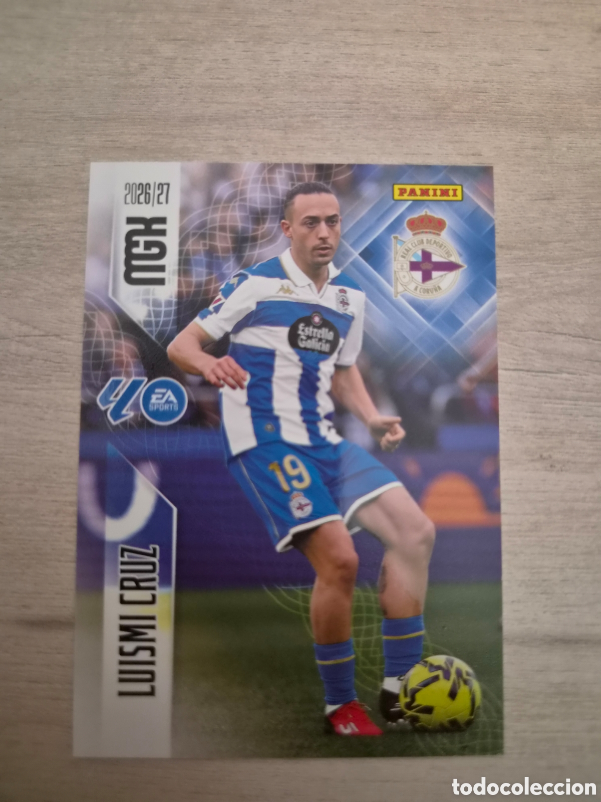 Cromos de Futebol: N&deg;140 Deportivo La Coru&ntilde;a Luismi Cruz Megacracks 26/27