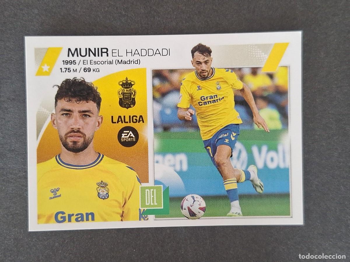 Cromos de Futebol: L1 MUNIR U. D. LAS PALMAS FICHAJE 37 LIGA ESTE 2023 2024 23 24 NUNCA PEGADO SIN PEGAR