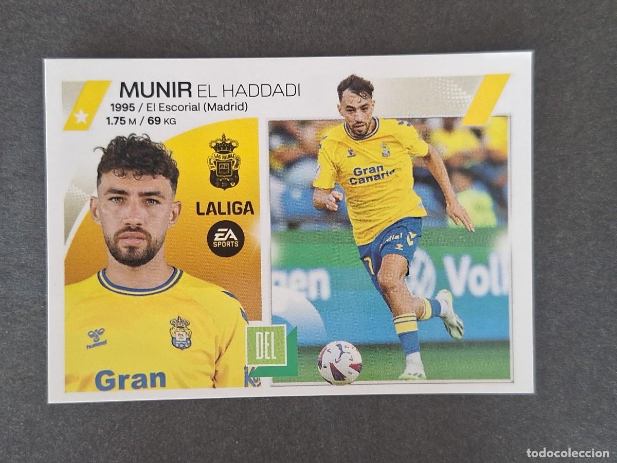 Cromos de Futebol: L1 MUNIR U. D. LAS PALMAS FICHAJE 37 LIGA ESTE 2023 2024 23 24 NUNCA PEGADO SIN PEGAR